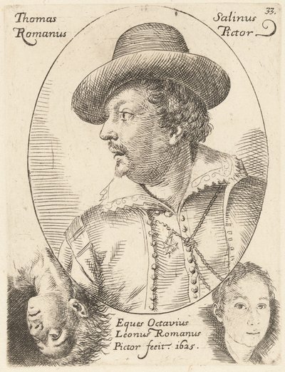 Tommaso Salini door Ottavio Leoni