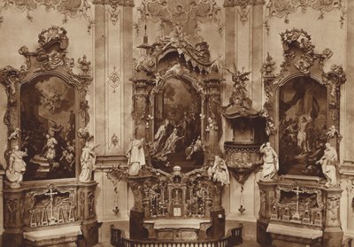 Kloosterkerk van Ettal, zijaltaren door Otto Ballerstedt