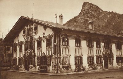 Dr. Lang-Huis in Oberammergau door Otto Ballerstedt