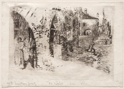 Chioggia, 1880 door Otto H. Bacher
