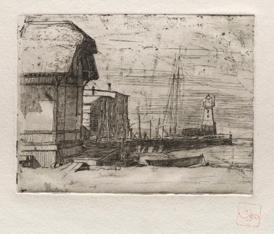 West Pier, 1878 door Otto H. Bacher