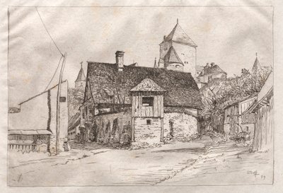 Worth: Een laan, 1879 door Otto H. Bacher