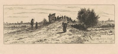 Auf Staufá Bruck, 1879 door Otto Henry Bacher