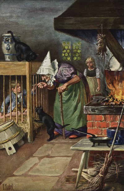 Hans en Grietje door Otto Kubel