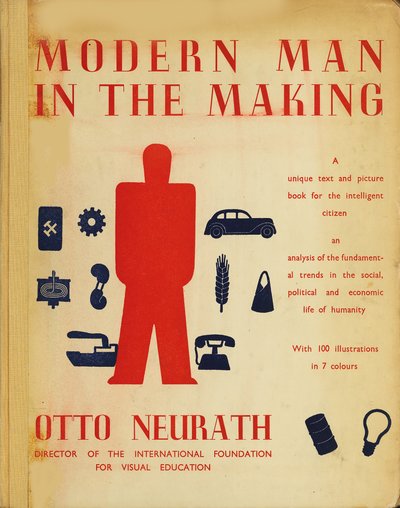 Omslag van Modern Man in the Making door Otto Neurath