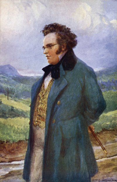 Franz Schubert door Otto Robert Nowak
