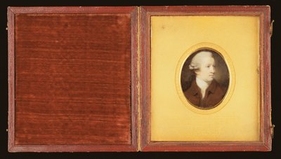 Sir Joshua Reynolds (1723-92) door Ozias Humphry