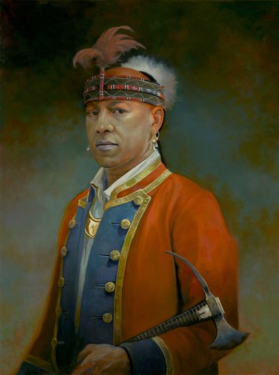 Geallieerd aan de koning, 2017 (olieverf op doek) door Pamela Patrick White
