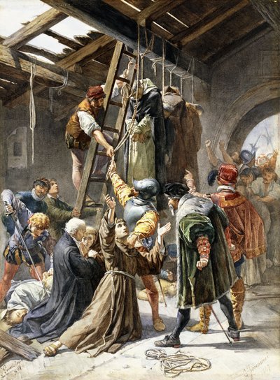 De Martelaren door Paolino Pavesi
