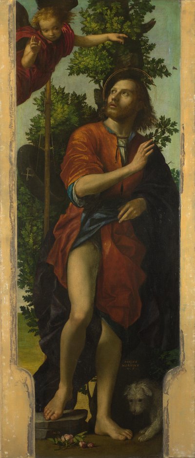 Sint-Rochus door Paolo Morando
