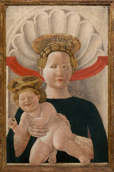 De Maagd met het Kind door Paolo Uccello