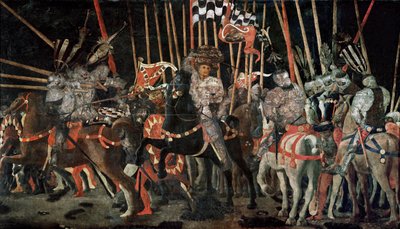 De slag om San Romano ... door Paolo Uccello
