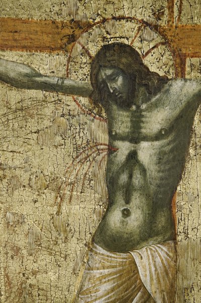 Christus (detail) door Paolo Veneziano