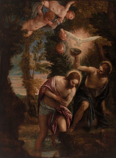 Doop van Christus door Paolo Veronese