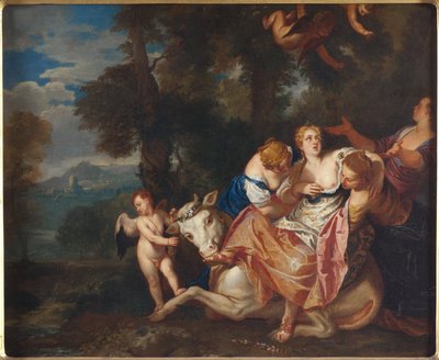 De roof van Europa door Paolo Veronese