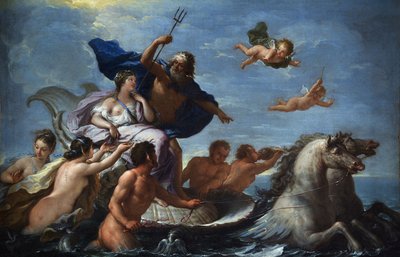 Triomf van Neptunus en Amphitrite door Paolo di Matteis