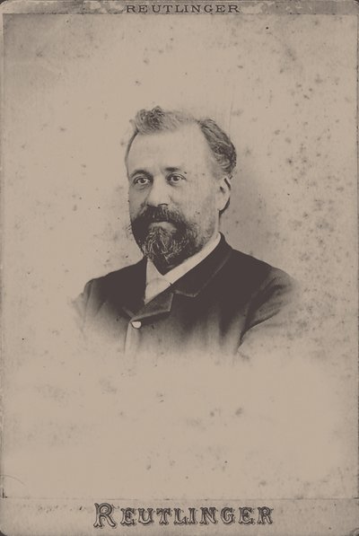 Portret van de componist Henri Maréchal door Paris . Photo studio Reutlinger