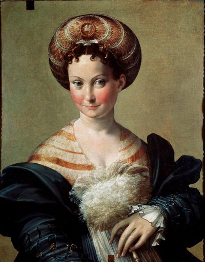 De favoriet of Turkse slaaf door Parmigianino