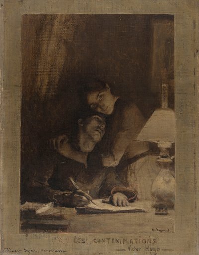 Laten we altijd liefhebben! Laten we nog meer liefhebben!, ca. 1886 door Pascal Adolphe Jean Dagnan Bouveret