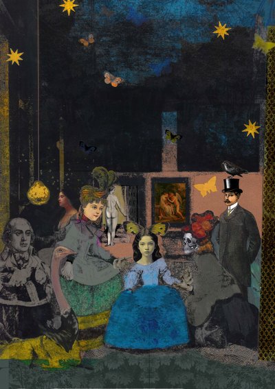 Surrealistische Nachtgalerij door Pascal Bouchet-Spiegel