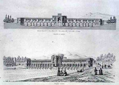 Hassan Beg Brug, op de Zeineroud in Isfahan, uit 