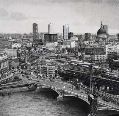 Modern Londen door Pat (1907-95) Nicolle