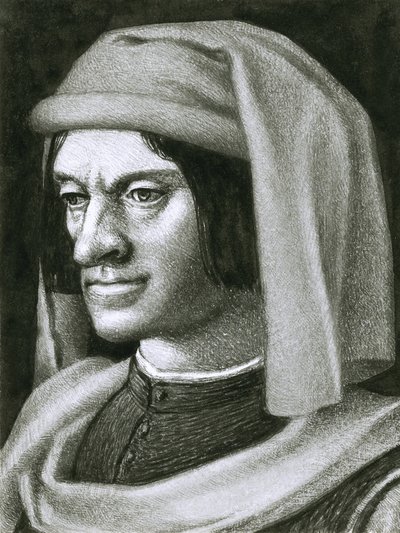 Lorenzo de Medici door Pat (1907-95) Nicolle