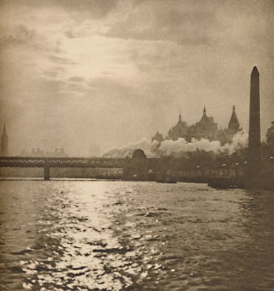 Waar de IJzeren Weg naar Dover de Rivier Kruist, ca. 1935 door Paterson