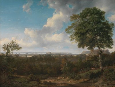 Edinburgh vanaf de Braids door Patrick Nasmyth