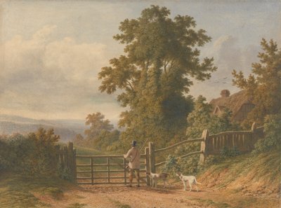 Jager en Zijn Honden door Patrick Nasmyth