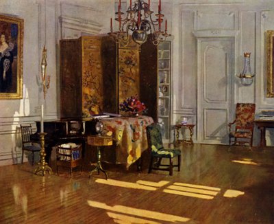 Salon, Hyndford, North Berwick door Patrick William Adam