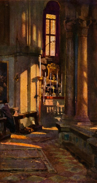 San Zaccaria, Venetië door Patrick William Adam