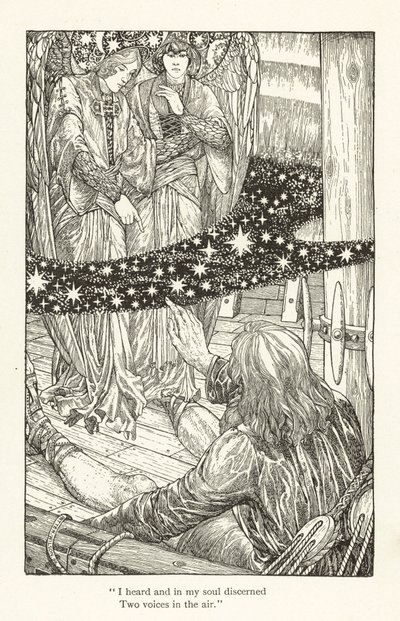 Rime van de Oude Zeeman (gravure) door Patten Wilson