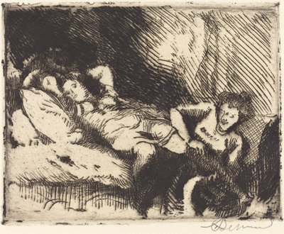 Naar bed gaan door Paul Albert Besnard