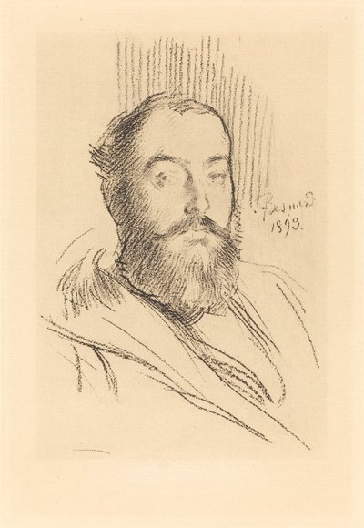 Zelfportret, 1893 door Paul Albert Besnard