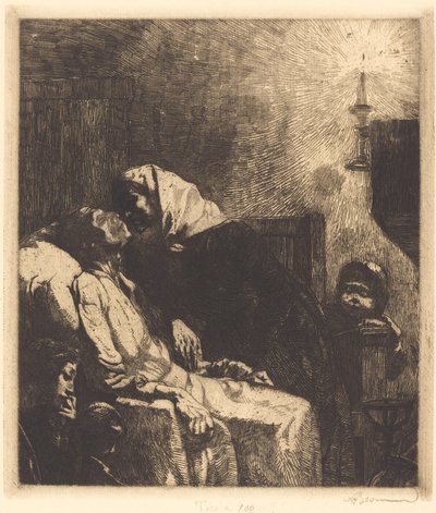 Het einde, 1883 door Paul Albert Besnard