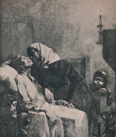 Het einde van alles, 1883, 1946 door Paul Albert Besnard