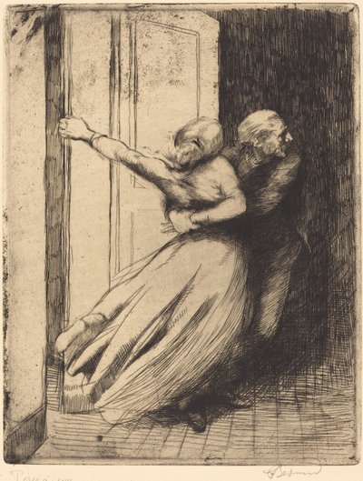 De verkrachting door Paul Albert Besnard