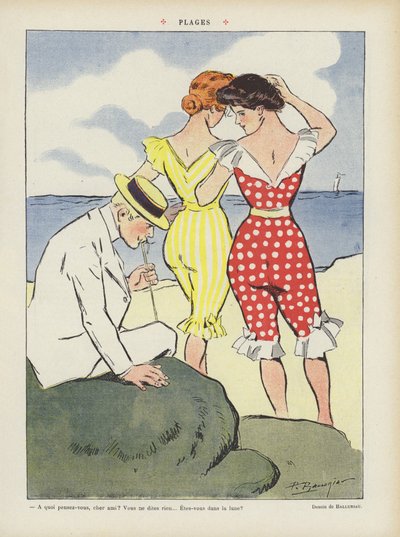 Illustratie voor Le Rire door Paul Balluriau