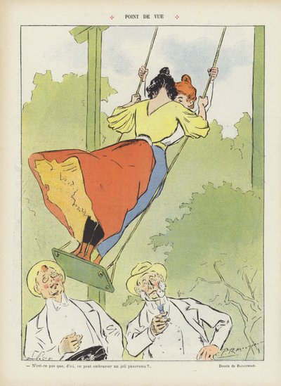 Illustratie voor Le Rire door Paul Balluriau