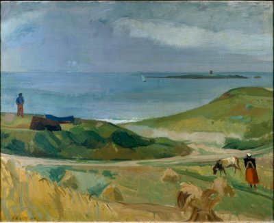 Eiland Porquerolles door Paul Basilius Barth