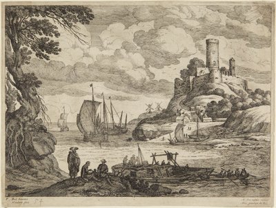 Haventafereel door Paul Bril