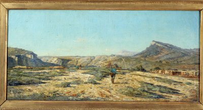 De heuvels van Allauch door Paul Camille Guigou