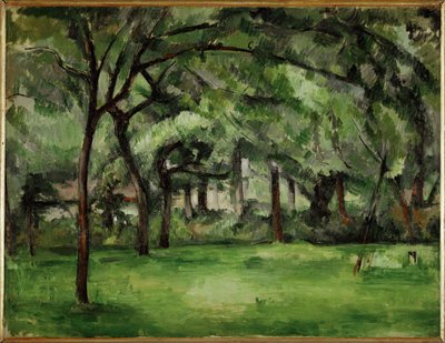 Boerderij in Normandië door Paul Cézanne