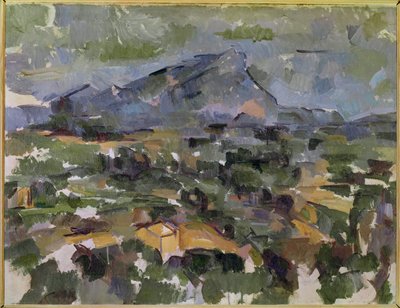 De berg Sainte-Victoire door Paul Cézanne