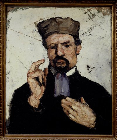 Portret van Oom Dominique als Advocaat door Paul Cézanne