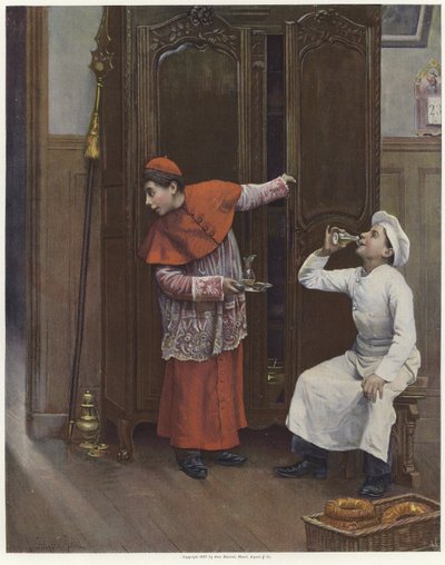 Twee jonge jongens in kostuums door Paul Charles Chocarne Moreau