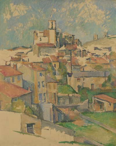 Gardanne door Paul Cézanne