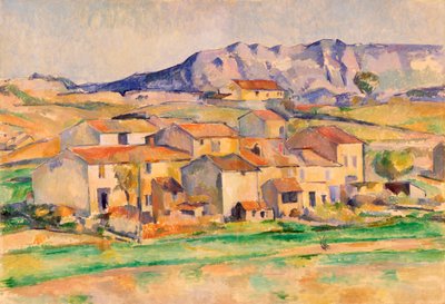 Het gehucht Payennet bij Gardanne door Paul Cézanne