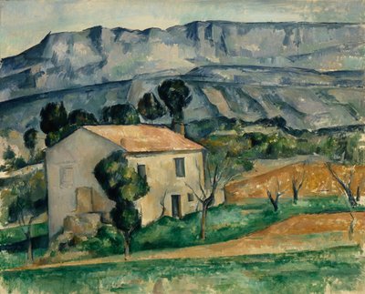 Huis in de Provence, 1886-1890 door Paul Cézanne